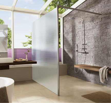 
Ganzglasduschen ohne Türen sind sie für Rollstuhlnutzer geeignet. Die Duschwand wird an der Decke oder der Wand befestigt.
