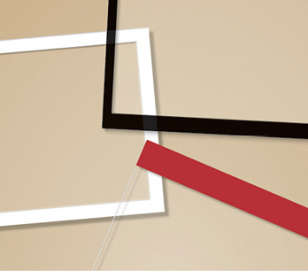 
Partielle Glasrandbedruckungen lassen sich im Rand-Roller-Coater-Verfahren effektiv umsetzen.
