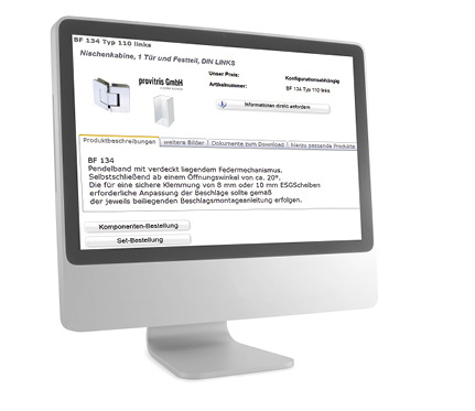 
Mit dem Online-Konfigurator lassen sich die standardisierten gral-Duschsystemlösungen sowie individuelle Ganzglasduschen planen.
