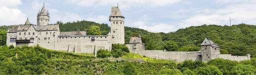 
Die Ansicht der Burg Altena 
