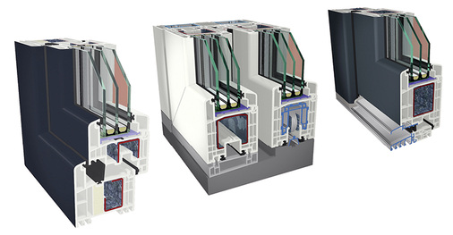 
Das vollständig ausgebaute Kombisystem S 9000 bildet die Plattform für den Bau moderner Fenster, Balkontüren, Haustüren und Hebe-Schiebe-Türen.
