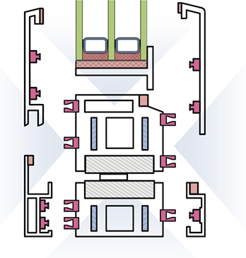 
Integration der Elektronik und modulare Gestaltungsprinzipien prägen innovative Fensterkonstruktionen.
