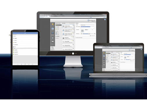 
Der Homepilot 2 kann mit allen Endgeräten bedient werden. Ob Windos oder Mac, iOS oder Android: Alle Systeme sind kompatibel.
