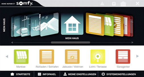<p>
Mit dem Smart Home-Konfigurator von Somfy könne man interessierte Kunden schon im Vorfeld mit den zahlreichen Möglichkeiten vertraut machen.
</p>