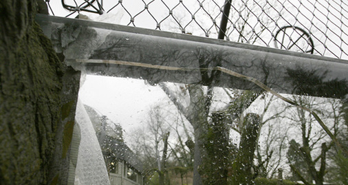 
01: Ansicht des ersten Glassprunges.
