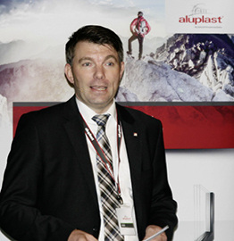 
aluplast Vertriebsleiter Jürgen Huber 
