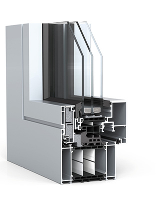 
Wicona: Bei der Fensterserie Wicline 95 wurde maximale Flexibilität durch ein intelligentes Baukastenprinzips erreicht.
