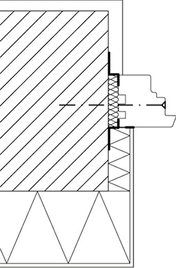 
Grundprinzip eines Bauanschlusses = Objektspezifischer-Fenstereinbau
