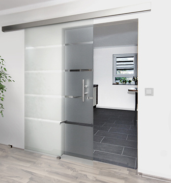 



Die Sprint-Schiebetüren mit Low Energy-Antrieb lassen sich in privaten und gewerblichen Bauten einsetzen.
