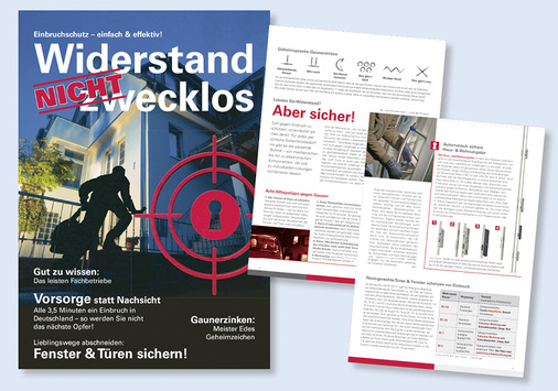 
Im Rahmen einer speziellen Medienkooperation wurde ein achtseitiges, redaktionelles und neutrales Themenspezial realisiert und dient zur Verbraucherberatung. Die Erstauflage von 50 000 Exemplaren war schnell vergriffen.
