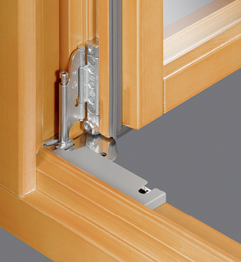 
Die Bandseite Titan axxent 34 überzeugt durch ihre elegante, verdeckt liegende Optik und ihre hohe Tragfähigkeit.
