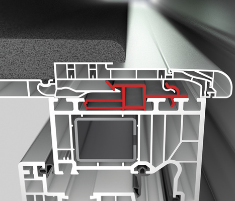 <p>
Mit zusätzlichen Verstärkungsprofilen die nachträglich auf dem Fensterrahmen montiert werden, soll vor allem die Stabilität von Kunststofffensterahmen deutlich verbessert werden, um die Durchbiegung im oberen Bereich auf zulässige Werte zu reduzieren.
</p>

<p>
</p> - © Foto: Beck+Heun

