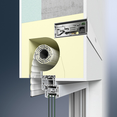 



Zusätzliche Einrichtungen wie das Belüftungsmodul VentoTherm schaffen zusammen mit dem hochisolierten Rollladenkasten das optimale Raumklima und beseitigen auch das heute häufig auftretende Schimmelproblem.
