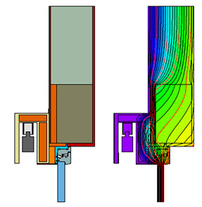 
Das Null-Fenster von Fanzola wird mit vorgesetzter Montagezarge außenbündig zur Außenwand montiert und verbleibt in dieser Lage. 2025 wird der Montagerahmen umlaufend durch das WDVS überdeckt.
