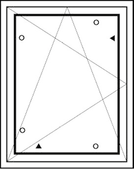 <p>
02: Klotzvorschlag Dreh-Kipp-Fenster mit einzusetzenden Distanzklötzen „“ mit zeitweiser lastableitender Funktion und Tragklötzen „“ nach prEN 12488
</p>