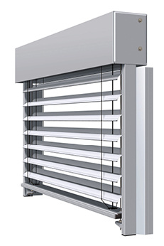 



Bei den windstabilen Ausführungen der Raffstoren sind sich fast alle Hersteller einig: Die Kombination aus Schienen und Seilführung sorgt für höhere Windstabilität. 
