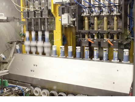 
Vollautomatische Verfüllung von Soudal-Kartuschen
