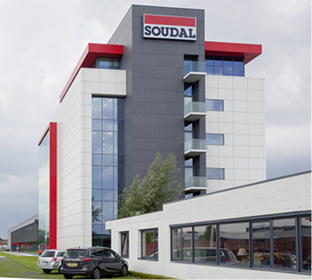 
Forschung & Entwicklungsgebäude von Soudal in Turnhout / Belgien
