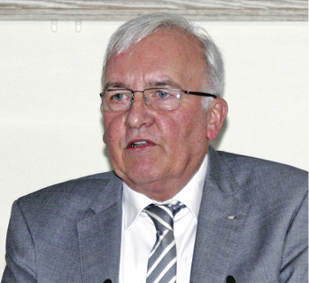 



Dr. Winfried Heusler, Senior Vice President bei der Schüco International KG und Experte für Gebäudehüllen auf dem Swisspacer Symposium.
