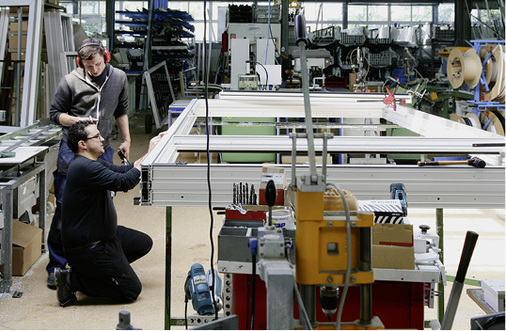 
Großes Thema bei Heep: Hebe-Schiebe-Türen und sonstiger Sonderbau 
