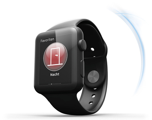 



Falls das Handy mal wieder auf der Ladestation liegt, soll die Bedienung vom Smart Home in Zukunft durch Uhren wie die Apple Watch gar kein Problem mehr sein.
