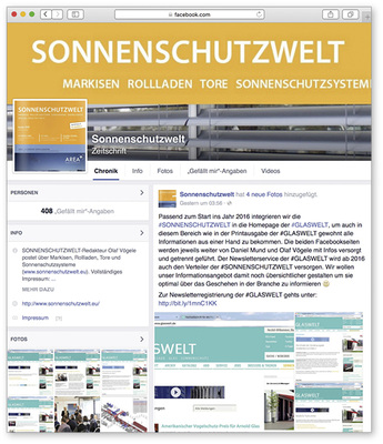 
 Durch die Inhalte der Homepage und die Kombinationmit den beiden Facebookseiten sind zum Beispiel aktuelle Meldungen noch schneller zu finden.
