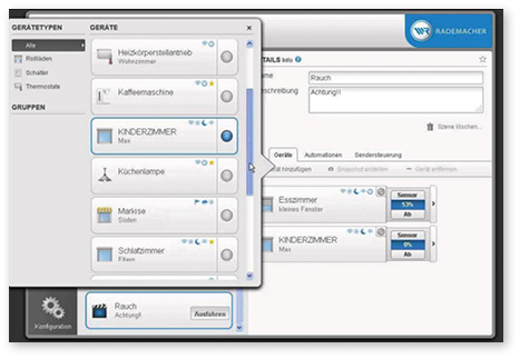 
Für den User einfach verständliche Benutzermenüs sind das A und O, um das Thema Smart Home erfolgreich verkaufen zu können.
