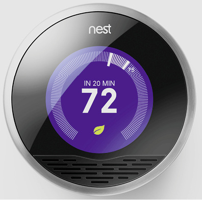 



Auf den ersten Blick gar nicht als Heizkörperventil zu erkennen ist das System von Nest. Mittlerweile hat die Heizungsindustrie mit eigenen Produkten auf die Entwicklung aus den USA reagiert. 
