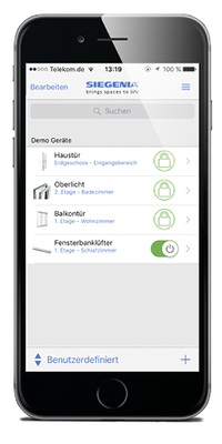 
Mithilfe der Comfort App lassen sich jetzt viele Lösungen über eine einzige App bedienen. 

