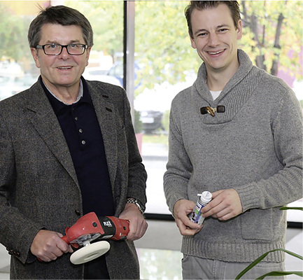 <p>
</p>

<p>
Tim Stebani (r.) von Glas Stebani in Essen und Andreas Barth vom Technischen Vertrieb Bohle AG arbeiten schon lange erfolgreich zusammen.
</p> - © Fotos: Bohle AG

