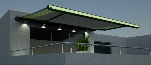 
Mit der MX 1 hat markilux vollkommenes Neuland beim Markisendesign betreten. Der zweiteilige Kasten bietet ein vollkommen eigenständiges Design und viel Platz im hinteren Teil des Markisenkastens, um die Steuerungen für das Zubehör der Markise unterzubringen.



