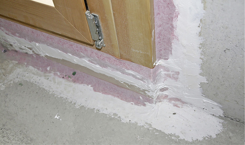 
Bild 2: Beispiel Fehlertyp 2 (Baukörperabdichtung)
