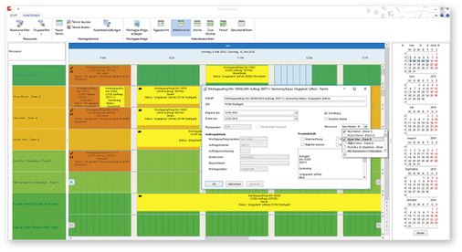 
Das Bild zeigt die anwenderfreundliche Bedienung der Software.
