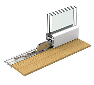 
Die Nullbarriere-Bodenschwelle mit einzigartiger Kipp- und Verriegelungsmöglichkeit

