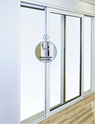 
Das neue Schwenkhakengetriebe für den Portal HS verbindet Sicherheit, Dichtigkeit und Langlebigkeit mit einem edlen Design.
