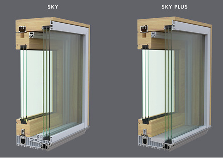 
Eco Pass Sky und Eco Pass Sky Plus machen Großflächenelemente zu einem echten Eyecatcher.
