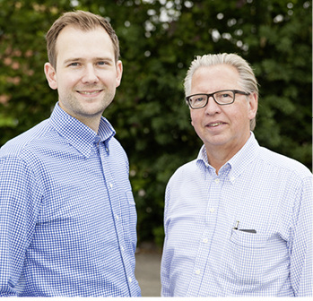 



Ein starkes Team: Johannes und Michael Loose
