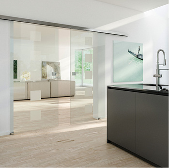 



Die Türen der neuen Glaskollektion sind in 96 Designs – je nach Einbausituation – als Dreh-, Pendel- und Schiebetüren erhältlich. 
