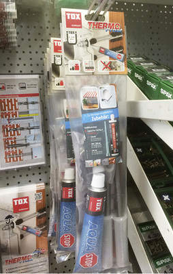 



Auch der DIY-Kunde soll in die Lage versetzt werden, chemische Dübel zu verwenden . 
