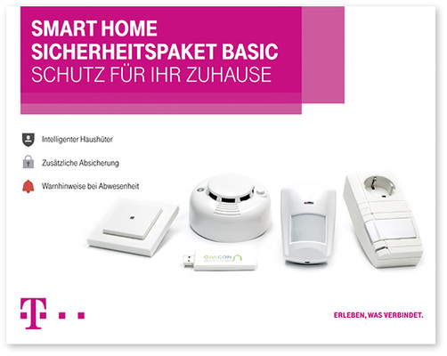<p>
</p>

<p>
Telekommunikationsunternehmen nutzen ihre Nähe zum Kunden aus, um eigene Produktreihen für den „Schutz für ihr Zuhause“ an den Mann zu bringen.
</p> - © Foto : Telekom

