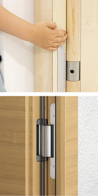 



Oben: Klemmschutz mit dem neuen Variant-Band von Simonswerk.



Das Tectus-Band bekommt mit dem TE 680 3D Nachwuchs für gefälzte Holztüren. 
