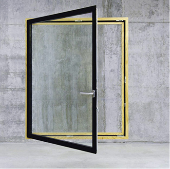 



Verwendet werden bei diesem System die verdeckte Bandseite Roto NT Designo und eine spezielle Weiterentwicklung des Roto NT Power Hinge. 
