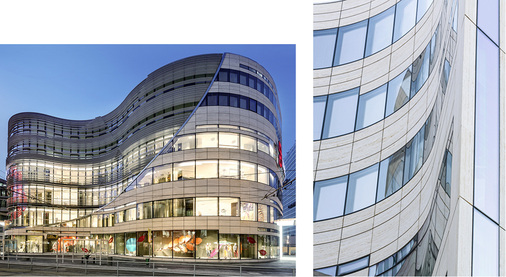 






Auch im Kö-Bogen in Düsseldorf sind gebogene Isoliergläser von Döring verbaut.
