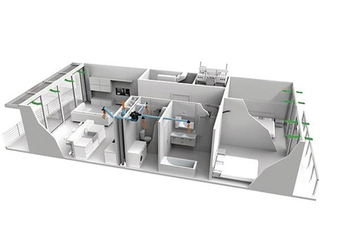<p>
</p>

<p>
Lüftungskonzepte werden zukünftig immer mehr eine Rolle spielen, um bei den dichten Baukörpern eine Schimmelbildung wirkungsvoll zu vermeiden. 
</p> - © Foto: Renson

