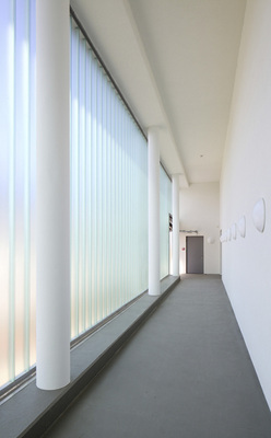 <p>
</p>

<p>
Die lichtdurchlässigen Glaselemente senken den Energieverbrauch und gewähren gleichzeitig Privatheit.
</p> - © Fotos: Metz GmbH

