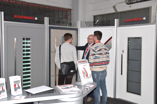 Im Rahmen der Aldra-Hausmesse präsentieren zahlreiche Lieferanten - wie hier Rodenberg - die neusten Produkte und Innovationen aus ihren Unternehmen.