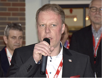 
 Vertriebsleiter Michael Siegmann
