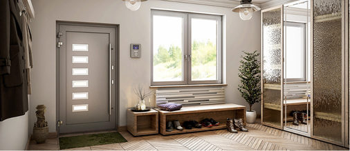 
Der Hauptfokus von Drutex auf der BAU 2017 lag auf den angebotenen Smart Home Lösungen. Das Unternehmen hat seine Fenster, Rollläden und Türen sowie das Hebe-Schiebe-System gezeigt, die allesamt über das Smartphone, Fernbedienung oder durch Fingerabdruck gesteuert werden können.
