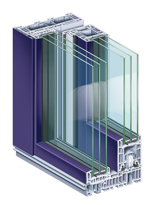 
Die im letzten Jahr gelaunchte PremiDoor 76 Lux mit Aluminium-Vorsatzschale AluClip bietet eine besonders schmale Ansichtsbreite von 40 mm.
