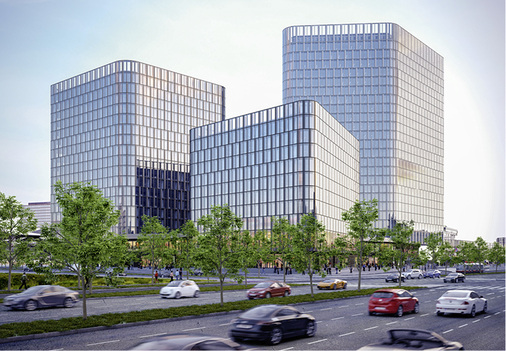 



Das im Bau befindliche Projekt „The Icon Vienna“ wird u.a. mit gebogenen Gläsern von Wenna ausgestattet.
